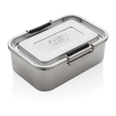 Logotrade Werbeartikel das Foto: Auslaufsichere Lunchbox aus RCS recyceltem Stainless Steel