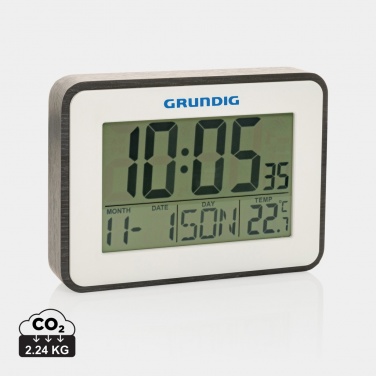 Logotrade Logogeschenke das Foto: Grundig Thermometer, Wecker und Kalender