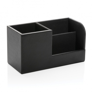 Logotrade Werbeartikel das Foto: Swiss Peak RCS recycelter PU Desk organizer