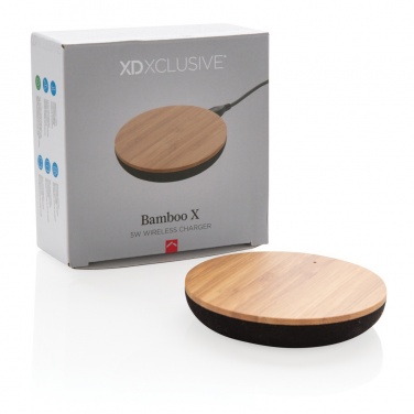 Logotrade Werbegeschenke das Foto: Bamboo X 5W Wireless Charger