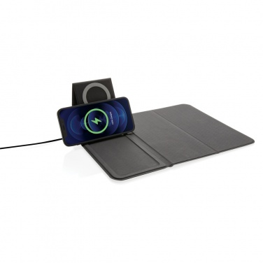 Logotrade Werbegeschenke das Foto: Artic magnetischer 10W Wireless Charging Smartphonehalter