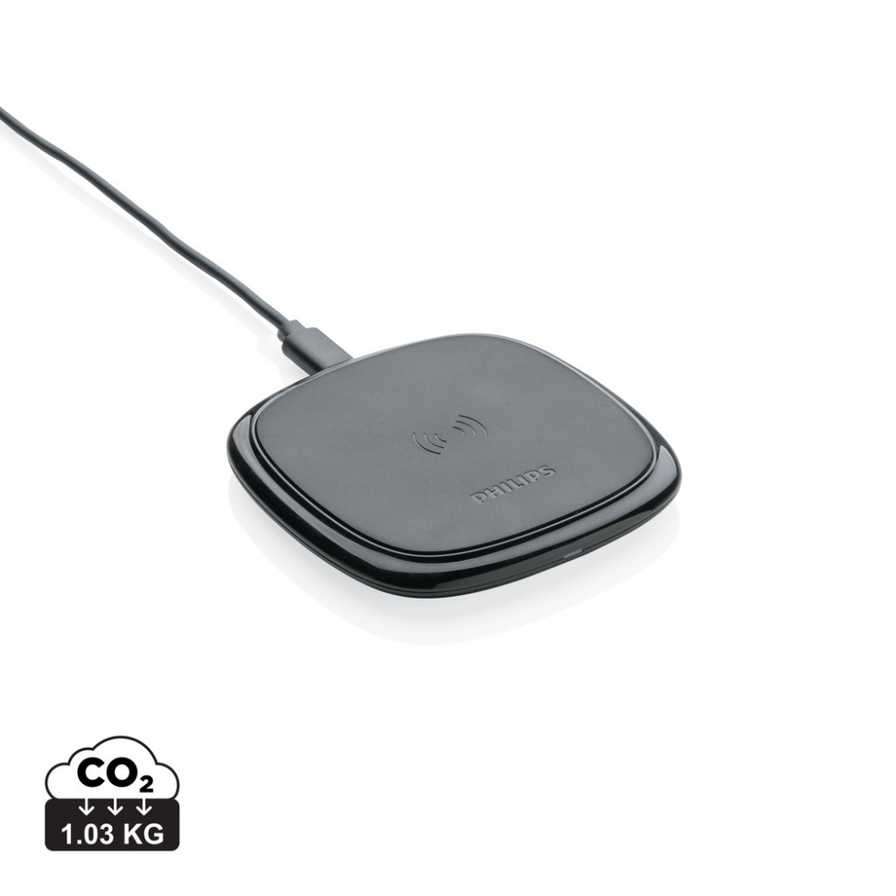 Logotrade werbemittel das Foto: Philips 10W Qi Wireless-Charger