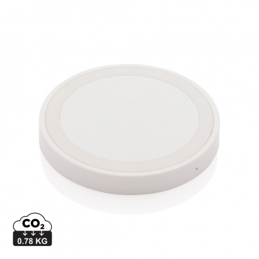 Logotrade werbemittel das Foto: Runder 5W Wireless-Charger