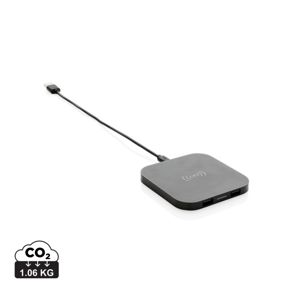 Logotrade Logogeschenke das Foto: Wireless-5W-Charging-Pad