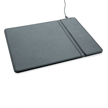 Logotrade Logogeschenke das Foto: Mousepad mit Wireless-5W-Charging Funktion