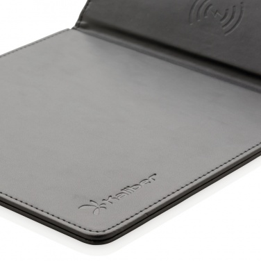 Logotrade Logogeschenke das Foto: Mousepad mit Wireless-5W-Charging Funktion