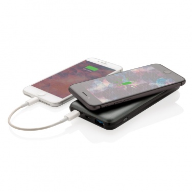 Logotrade Logogeschenke das Foto: 10.000 mAh FastCharging 10W Wireless Powerbank mit PD