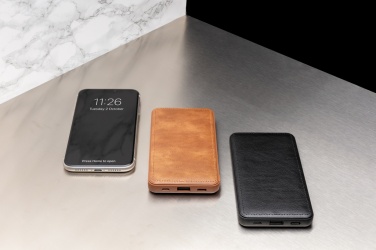 Logotrade Werbeartikel das Foto: Tusca 10.000 mAh PU Powerbank