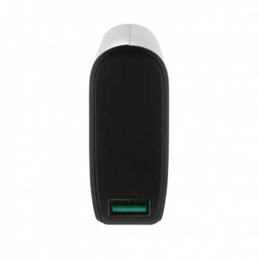 Logotrade Firmengeschenke das Foto: FlashCharge 20.000mAh Fast-Charge Powerbank aus RCS rPlastik