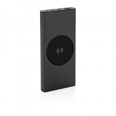 Logotrade werbemittel das Foto: Terra 10.000mAh 18W Powerbank aus RCS  Alu, 10W Wireless