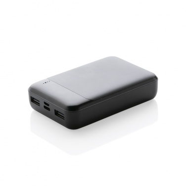 Logotrade Werbegeschenke das Foto: 10.000 mAh Powerbank aus RCS Standard recyceltem Kunststoff