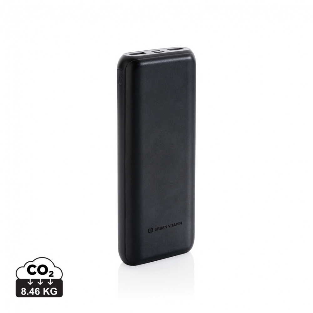 Logotrade Werbeartikel das Foto: Urban Vitamin Pasadena 20.000mAh 18W PD Powerbank