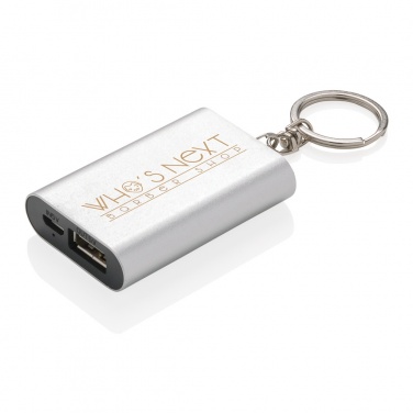 Logotrade Logogeschenke das Foto: 1.000 mAh Schlüsselanhänger Powerbank