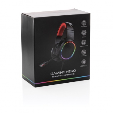 Logotrade Werbegeschenke das Foto: RGB Gaming Headset