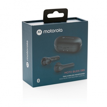 Logotrade Logogeschenke das Foto: Motorola IPX5 TWS MOTO Buds 85