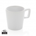 Moderne Keramik Kaffeetasse, 300ml, Weiß