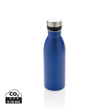 Logotrade Firmengeschenke das Foto: Deluxe Wasserflasche aus RCS recyceltem Stainless-Steel