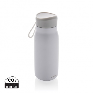 Logotrade Firmengeschenke das Foto: Avira Ain 150ml Reiseflasche aus RCS rec. Stainless-Steel