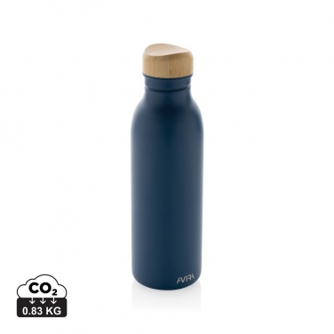 Logotrade Firmengeschenke das Foto: Avira Alcor 600ml Wasserflasche aus RCS rec. Stainless-Steel