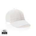 Impact 6 Panel Kappe aus 280gr rCotton mit AWARE™ Tracer, Weiß