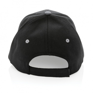 Logotrade Werbeartikel das Foto: Impact AWARE™ 280gr Brushed rCotton 6 Panel Kontrast-Cap