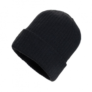 Logotrade Werbeartikel das Foto: Pryor AWARE™ Polylana® Beanie mit Bündchen