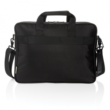 Logotrade Werbeartikel das Foto: Swiss Peak RPET Voyager RFID 15.6" Laptoptasche