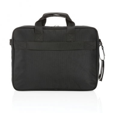 Logotrade Firmengeschenke das Foto: Swiss Peak AWARE™ RPET Voyager 15.6" Laptop-Tasche