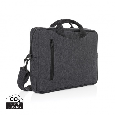 Logotrade werbemittel das Foto: Laluka AWARE™ 15.4" Laptop-Tasche aus recycelter Baumwolle