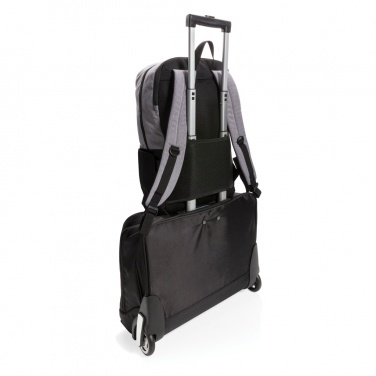 Logotrade Werbeartikel das Foto: Moderner 15.6" USB & RFID Laptop-Rucksack, PVC-frei