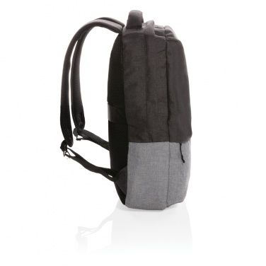 Logotrade Logogeschenke das Foto: Duo Color RPET 15.6" RFID Laptop-Rucksack, PVC-frei