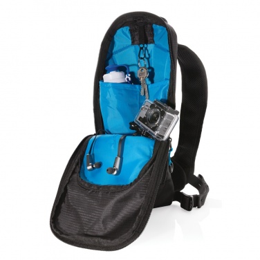 Logotrade Firmengeschenke das Foto: Explorer Ribstop kleiner Wanderrucksack 7L PVC frei