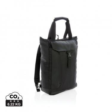 Logotrade Werbegeschenke das Foto: Swiss Peak RFID 15" Laptop-Trage-Tasche PVC-frei