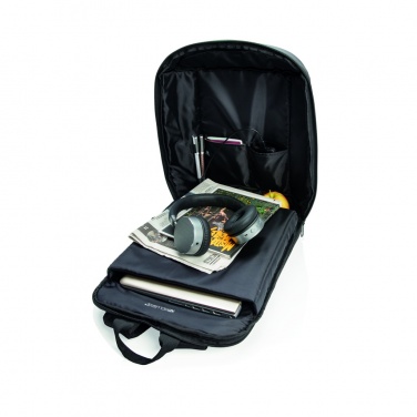 Logotrade Werbeartikel das Foto: Madrid Anti-Diebstahl RFID USB Laptop-Rucksack