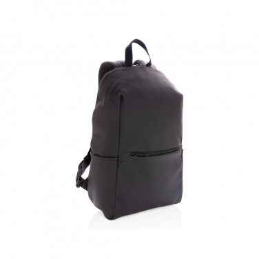 Logotrade Firmengeschenke das Foto: Schicker PU 15.6" Laptop-Rucksack