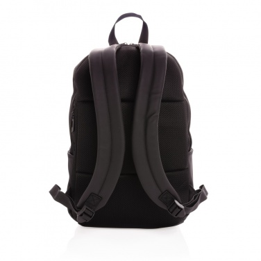 Logotrade Firmengeschenke das Foto: Schicker PU 15.6" Laptop-Rucksack