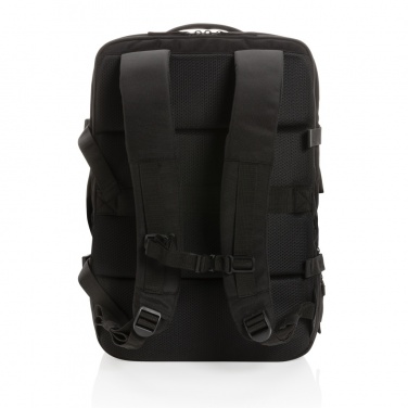 Logotrade Geschäftsgeschenke das Foto: Swiss Peak AWARE™ RPET 15.6" erweiterbarer Wochenendrucksack