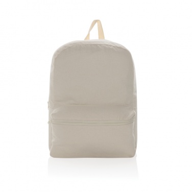 Logotrade Firmengeschenke das Foto: Impact Aware™ 285g/m² rCanvas-Rucksack, ungefärbt