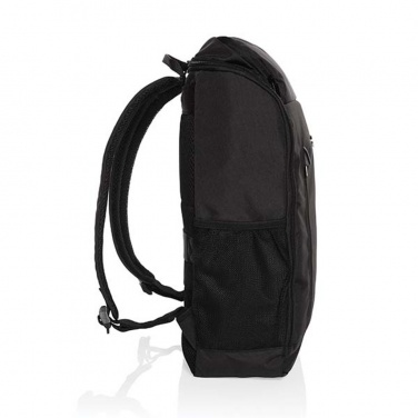 Logotrade Werbeartikel das Foto: Swiss Peak AWARE™ Easy Access 15.6" Laptop-Rucksack