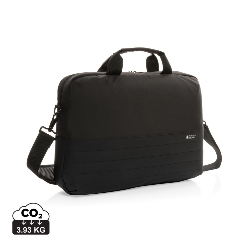 Logotrade Firmengeschenke das Foto: Swiss Peak AWARE™ RFID 15,6" Laptoptasche