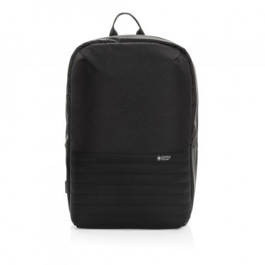 Logotrade Werbeartikel das Foto: Swiss Peak AWARE™ Anti-Theft-RFID 15.6"-Laptop-Rucksack