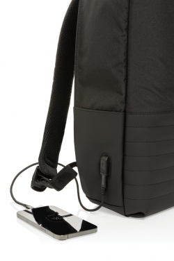 Logotrade Werbegeschenke das Foto: Swiss Peak AWARE™ Anti-Theft-RFID 15.6"-Laptop-Rucksack