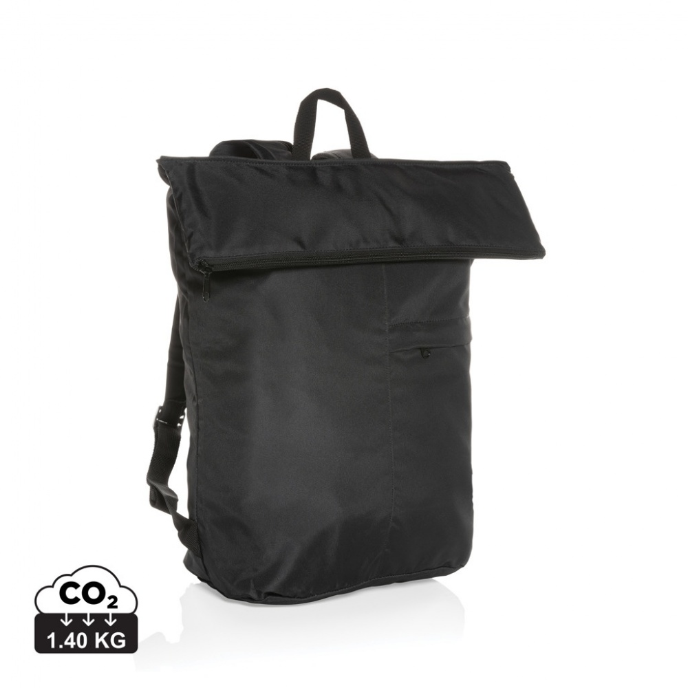 Logotrade Firmengeschenke das Foto: Dillon AWARE™ RPET faltbarer Lightweight-Rucksack