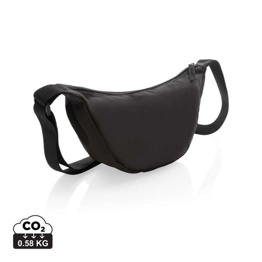 Logotrade werbemittel das Foto: Crescent AWARE™ RPET Half-Moon Sling Tasche