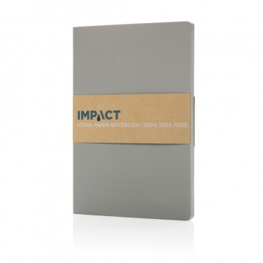 Logotrade werbemittel das Foto: Impact Softcover A5 Notizbuch mit Steinpapier