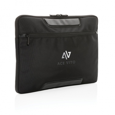 Logotrade Werbegeschenke das Foto: Swiss Peak AWARE™ RPET Voyager 15.6" Laptop-Sleeve