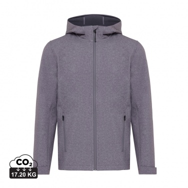 Logotrade Logogeschenke das Foto: Iqoniq Makalu Herren Softshelljacke aus recyceltem Polyester