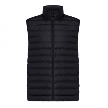 Logotrade Werbeartikel das Foto: Iqoniq Meru Herren Bodywarmer aus recyceltem Polyester