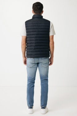 Logotrade Firmengeschenke das Foto: Iqoniq Meru Herren Bodywarmer aus recyceltem Polyester