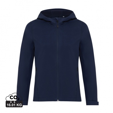 Logotrade Werbegeschenke das Foto: Iqoniq Makalu Damen Softshelljacke aus recyceltem Polyester